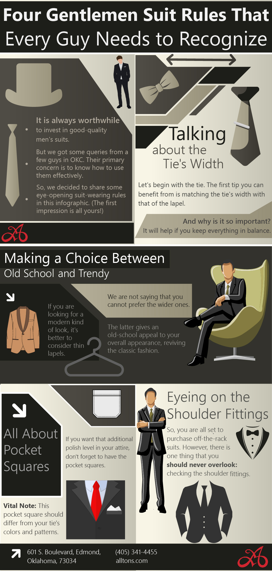 Four Gentlemen Suit Rules That Every Guy Needs to Recognize